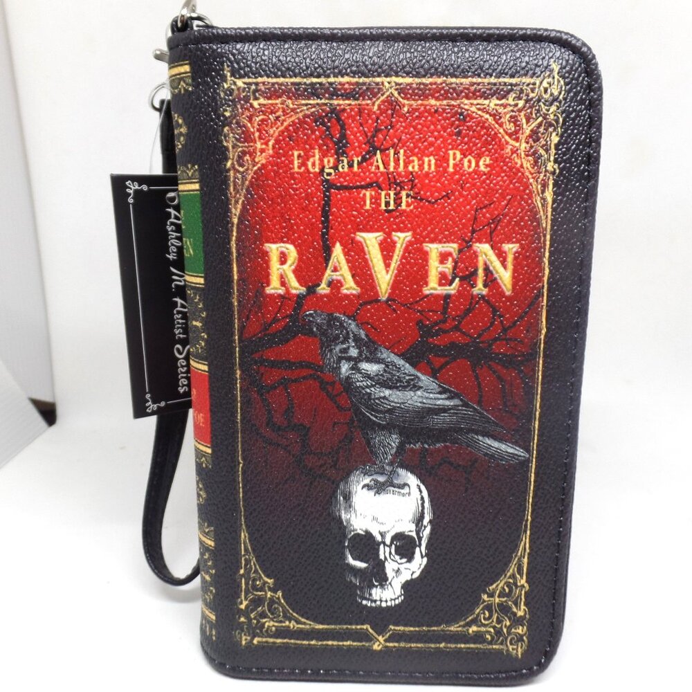 Edgar Allan Poe The Raven Wallet Wristlet NWT